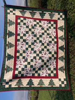 Forest Themed Nap Quilt by Vicky MacLean-480x640px